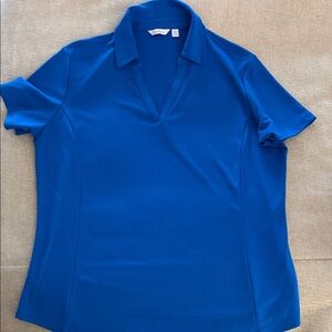 Lady Hagan Women's Blue Polo Shirt